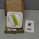 CD Player Portable Bluetooth 5.1 Desktop CD Player with HiFi Sound Speakers,Remote Control,Dust Cover,LED Display,Boombox FM Radio,USB/AUX for Home,Kids (White)