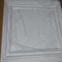 Art3d PVC Ceiling Tiles, 2'x2' Plastic Sheet in White (12-Pack), 24"x24"