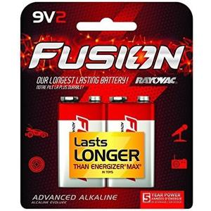 FUSION ALK 9V BATTERY 2PK