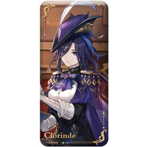 Genshin Impact Themed Square Badge - An Everlasting Dream Intertwined Clorinde