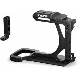 Tilta Half Camera Cage Compatible with Sony a7R V, with Mount Accessories via Cold Shoe and 1/4"-20 Threads with Locating Pins | TA-T46-HCC (Black)