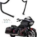 Motorcycle Engine Guard Crash Bar Highway Bar Fit for 2009-2023 Harley Touring Road Glide Road King Street Glide Trike Models