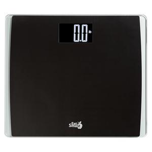 EatSmart Precision Digital Bathroom Scale for Body Weight – Extra-Wide Platform, High-Visibility Display, Ultra-Durable Design for Home, Pets, Luggage & More, 550 LB High Capacity, Black
