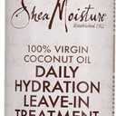 Shea Moisture 100% Virgin Coconut Oil Leave-In Treat 8 Ounce (237ml) (2 Pack)
