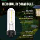 8 Pcs Solar Light Replacement Bulbs Warm White 3000k 0.5w DC 3v Solar Bulbs for Outside Garden Yard Patio Pathway Landscaping