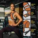 ZELUS Weighted Vest, Washable Z-Fit Soft Iron Weighted Vest for Women and Men, Weight Vest with Reflective Strips & Adjustable Straps, Ultra Thin Weight Vest for Gym Strength Training (15lb) Orange