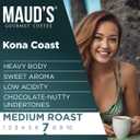 Maud's Kona Coffee Pods, 100 ct, Medium Roast Coffee in Single Serve Pods 100% Arabica Coffee, Compatible with Keurig K Cups Maker (EXP 04/21/28)