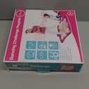 SUNLIN Dance Mat - Rhythm Step Play Mat - Dance Game Toy Pad with LED Lights, Gift for Kids Girls 3-12, Adjustable Volume, Built-in Music, 3 Challenge Levels (Pink)