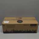 RICHER HOUSE 5 Set Floating Wall Mounted Shelves, Black Shelves for Wall Decor, Modern Picture Ledge Shelf with Lip for Storage, Nursery, Bedroom, Living Room, Bathroom - Black