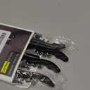 Kit-Home Professional Waiter Corkscrew Wine Openers Set (4 PCS),Upgraded with Heavy Duty Stainless Steel Hinges Wine Key for Restaurant Waiters, Sommelier, Bartenders (Black 4 Packs)