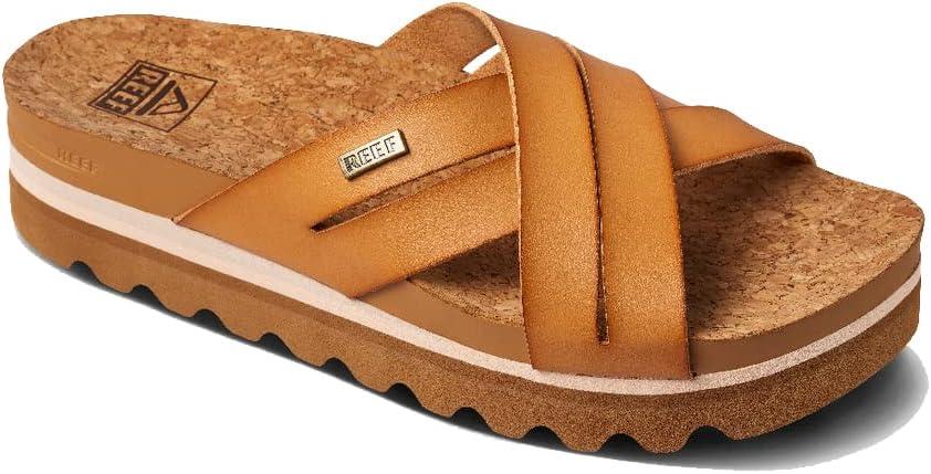 REEF Women's Sandals Cushion Bloom Hi, Brown, Size  9
