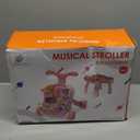 QDRAGON 3 in 1 Baby Walker and Activity Center for Girl, Learning to Walk, Sit to Stand, Early Educational Push Toys with Music Panel for Infant Toddler 12+ Months Pink