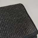BEQHAUSE Kitchen Runner Rugs 20"x48", Non-Slip Kitchen Mats for Floor, Super Absorbent and Stain Resistant Kitchen Rug, Machine Washable Rugs for Kitchen, Hallway, Laundry & Sink, Black