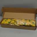 4pcs 23.6ft Forsythia Garland Artificial Flower Garlands Spring Garland for Mantle Fake Hanging Flower Vines Home Wall Home Party Wedding Indoor Outdoor Bedroom Wedding Decoration