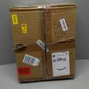 Ladder Shelf 4 Tiers Metal Industrial Bookshelf,White Marble Wood Tall Open Storage Rack and Display Shelves,Wall Mount Wide Book Case for Home Office Bedroom,Small (1 PC 15.7IN)