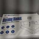 Westinghouse Electric Blanket Twin Size, Super Cozy Luxury Faux Fur & Sherpa Heated Blanket with 10 Heating Levels & 1-12 Hours Auto Off, Fast Heating Blanket, Machine Washable, 62x 84 Inch Charcoal (Darkgrey Stripe)