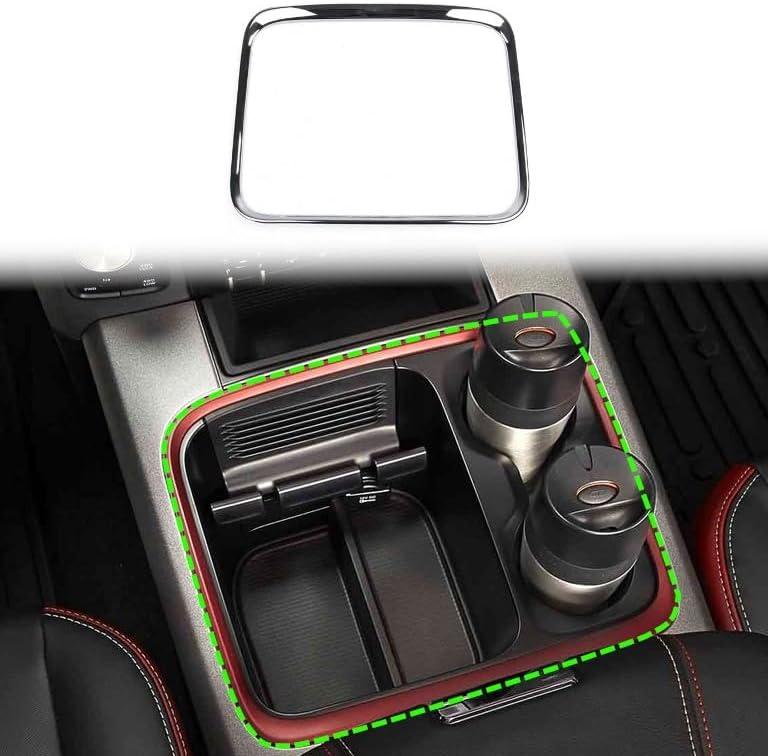 Chrome Central Control and Seat panel and gear dashboard Cover Trim fit 2015 2016 2017 Dodge RAM 1500 2500 3500 Accessories (Central Gear)