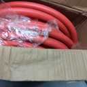 5/8" Garden Hose 100ft, -40 To 190 Hot/Cold, Heavy Duty,Flexible, 300psi Working, 1000psi Burst, 3/4" Brass Fittings with Hose Protector Coil Spring for Outdoor,Yard, Farm