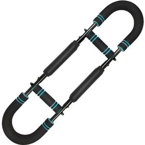 Saker Twister Arm Trainer, 40-100lb Adjustable Chest Workout Equipment, Arm Trainer, Twister Arm Trainer, Portable Power Twister Bar, Detachable Design Fitness Anywhere Saker Twister Arm Trainer, 40-100lb Adjustable Chest Workout Equipment, Arm Trainer, Twister Arm Trainer, Portable Power Twister Bar, Detachable Design Fitness Anywhere