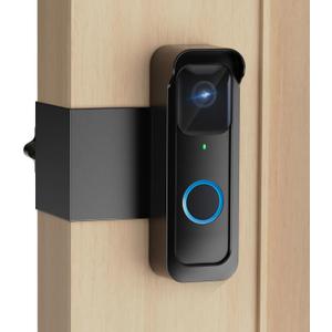 Blink Doorbell Mount, Anti-Theft Doorbell Mount for Blink Video Doorbell 1st Gen(Not for 2nd Gen), No Block Sensor & Night Vision, Blink Doorbell Camera Mount Bracket with Rain Cover