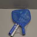 Swimming Pool Skimmer Net 26.8 inches, Leaf Rake Net with Fine Aluminum Pole for Fast Cleaning Ponds, Hot Tub, and Spas, Pool Cleaner Supplies and Accessories (Blue)