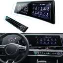 for Kia Sportage 2025 Screen Protector for 2023 2024 2025 Kia Sportage Hybrid EX/X-line Accessories Navigation&Dashboard&AC Nano Touchscreen Protector Film HD Clear Anti Glare 12.3''-2 Pack