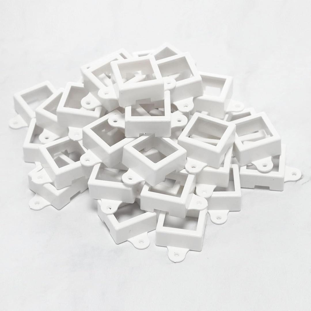 PIAOLGYI Mount for Govee Outdoor LED Lights (Non-Pro Version),Outdoor LED Light Mounting Brackets for Govee (Model H705) Outdoor Lights (40)