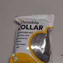 BENCMATE Inflatable Dog Cone Collar Alternative, Soft Dog Cone for Small Medium Large Dogs and Cats, Neck Recovery ECollar Donut Collar After Surgery (Large+, Dark Grey)