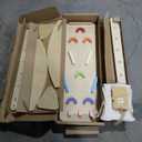 GROWGO Pikler Triangle Climber with Ramp - Toddler Climbing Toys Indoor Montessori Climbing Toy Set Pickle Triangle Montessori, Baby Climbing Toys Indoor, Pickler Set Wooden Play Gym, Kids Climbers