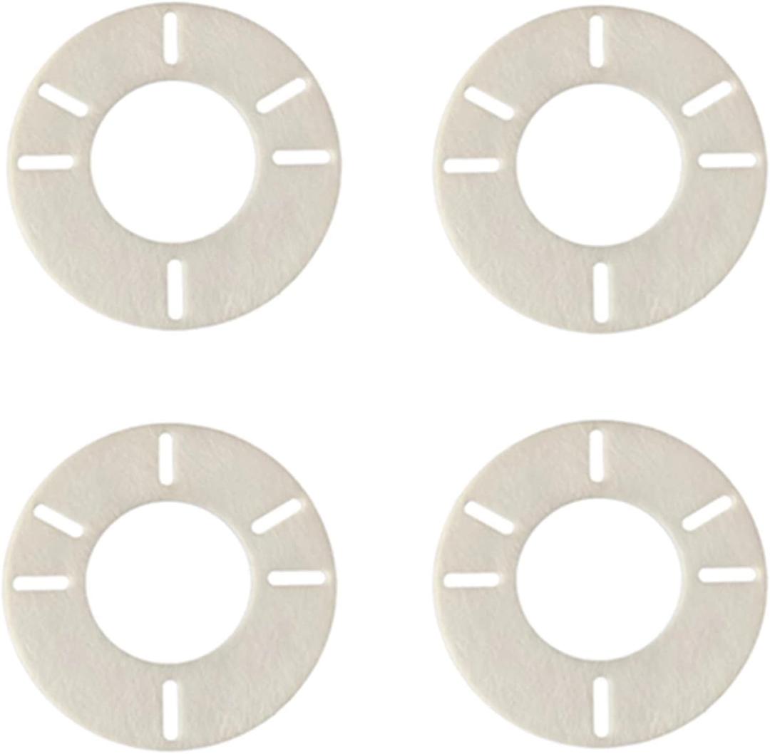 Replacement Oil Burner Flange Gasket 40287 3 and 4 Bolts Fits Beckett Wayne Carlin EZ1, 2 or 3 1/8" Ducane4pack