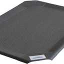 Coolaroo The Original Elevated Pet Bed Replacement Cover, Large Gunmetal , 51"L x 51"W x 0.3"Th