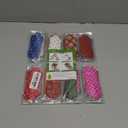 Christmas Gift Wrap Bows Ribbon 40mm for Xmas Wrapping, Christmas Decorations, Florist Wrap (24PCS in 24 Patterns)