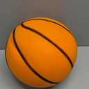 Silent Basketball Size 7(29.5), Soft Foam Ball Soundless for Quiet Dribbling and Indoor Training, Grooved Airless Higher Bounce Ball for Indoor Games