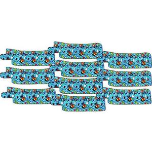 Nasogastric or Oxygen Tube precut Adhesive Tape Superhero Theme x 10 Pack. (Left Side)