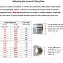 Beduan 3/4" Tee Female NPT T Shaped 3 Way Cast Pipe Fitting - Stainless Steel 304 (Pack of 2)