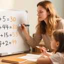 Arts Pal Dry Erase Markers, 48 Count 6 Vibrant Colors, Chisel Tip, Low Odor, Easy Erase, Whiteboard Markers for Classroom, Office, Home, Teachers, Kids, Creative Projects, Back to School Supplies