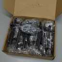 Ravinte 30 Pack 6 inch Cabinet Pulls Matte Black Stainless Steel Kitchen Drawer Pulls Cupboard Handles Cabinet Handles 3.75 Hole Center