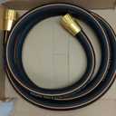 Giraffe Tools Leader Hose 6ft x 5/8", Short Water Hose for Hose Reel Connecting, Lightweight, Flexible with Female Female Fittings