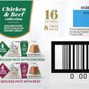 Fancy Feast Gems Pate Cat Food Mousse Chicken or Beef and a Halo of Savory Gravy Wet Cat Food Variety Pack - (1) 8 ct. Boxes - 8 ct. Box (EXP 02/01/27)