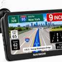 Truck GPS Navigation 9" for Truck & RV Drivers – Custom Routing by Size & Weight, Free Lifetime Map Updates, Voice Directions, Speed Alerts, Lane Assist, Offline GPS System