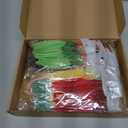 1000 Pcs Colorful Goose Natural Feathers Rainbow 4-6 Inches Feathers Colored Feathers for Crafts DIY Art Jewelry Making Decorations Supply, 20 Colors