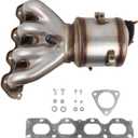 Converter Compatible with Chevrolet Cruze 2011-2015 1.8L, linited 2016 1.8L, Sonic 2012-2017 1.8L, 16657, 25194986, 25197189, 25197217, Manifold Converter