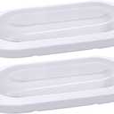 Facon 12V LED Bright RV Pancake Light Surface Mount - 2 Pack, DDS01-008, 12Volt Interior Light with Switch, for RV Motorhomes Camper Caravan Trailer Boat, 3400K