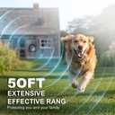 Anti Barking Device for Dogs Long Range 50ft, Ultrasonic Dog Bark Deterrent Device with Stop Dog Barks - Dog Barking Stopper, Bark Box, Barking Control Devices for Dog Training in Outdoor/Indoor