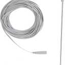 Hooga Grounding Rod with 40 ft Ground Wire for Grounded Earth Connected Products, Mats, Sheets, Pads, Wrist Bands, Blankets, Pillow Case. Stay Grounded Indoors. Stainless Steel Rod. Great for Travel.