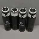4 Pcs Sports Water Bottle without Straw 24 Oz