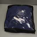 YEMYHOM Recliner Chair Cover, Stretch Recliner Slipcover for 1 Seater, Geometric Jacquard Reclining Couch Cover Furniture Protector for Pets & Kids, Navy