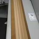 Art3d Premade Board and Batten Paintable Wainscoting Kit, MDF Accent Wall Panel for Kitchen Bedroom Living Room Home Decor Covers 94.5 x 54 in. Molding Trim Slat with Edge Strip (Log Color)