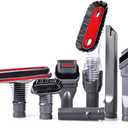 KEEPOW 7 Pack Vacuum Attachments Replacement for Dyson Vacuum Cleaner V6 DC44 DC33 DC35 DC39 DC58 DC59 DC62 DC61 (7 in 1 Brush Kit)