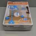 Kids Toy Gift for 3 4 5 6 7 8 Years Old, Kids Basketball Hoop Adjustable Height 3.5FT-6.2FT, Mini Basketball Hoop for Boys Girls, Basketball Goal Toys Outdoor Indoor Game Gifts(Blue)